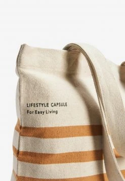Next Damen STRIPE REUSABLE FOR LIFE - Shopping Bag - Neutral Tan Brown -Next Verkäufe 2022 511a959e814b4c6d932cbbe472988519