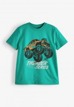 Next Kinder 3 PACK SHORT SLEEVE - T-Shirt Print - Blue Graphics -Next Verkäufe 2022 5152ec1d3ef94187912d495c3e1138a7