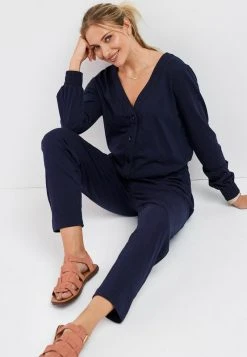 Next Damen MATERNITY/NURSING ELASTICATED WAIST - Jumpsuit - Navy Blue -Next Verkäufe 2022 5157c6ddaa594ec582937fc26081a44d
