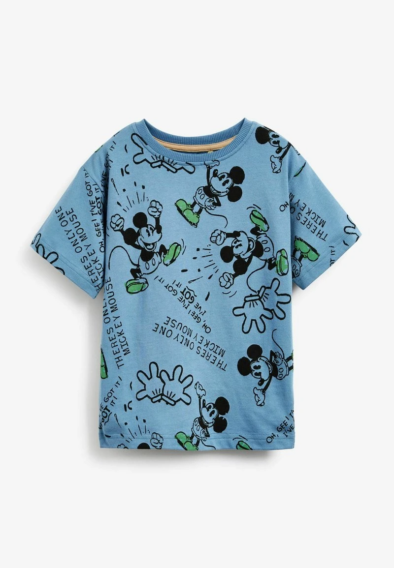 Next Kinder DISNEY MICKEY MOUSE 2 PACK - Nachtwäsche Set - Mickey Mouse Blue Tan Brown 3 Next Kinder DISNEY MICKEY MOUSE 2 PACK - Nachtwäsche Set - Mickey Mouse Blue Tan Brown – Bild 3