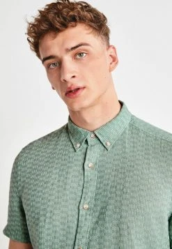 Next Herren SHORT SLEEVE TEXTURED - Hemd - Green -Next Verkäufe 2022 51fc54548baf4b3b897abe22254df118