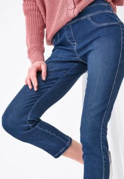 Next Damen SCULPTING - Jeans Slim Fit - Dark Blue -Next Verkäufe 2022 521a46b5709347e1a5f04e4b7868e0a0