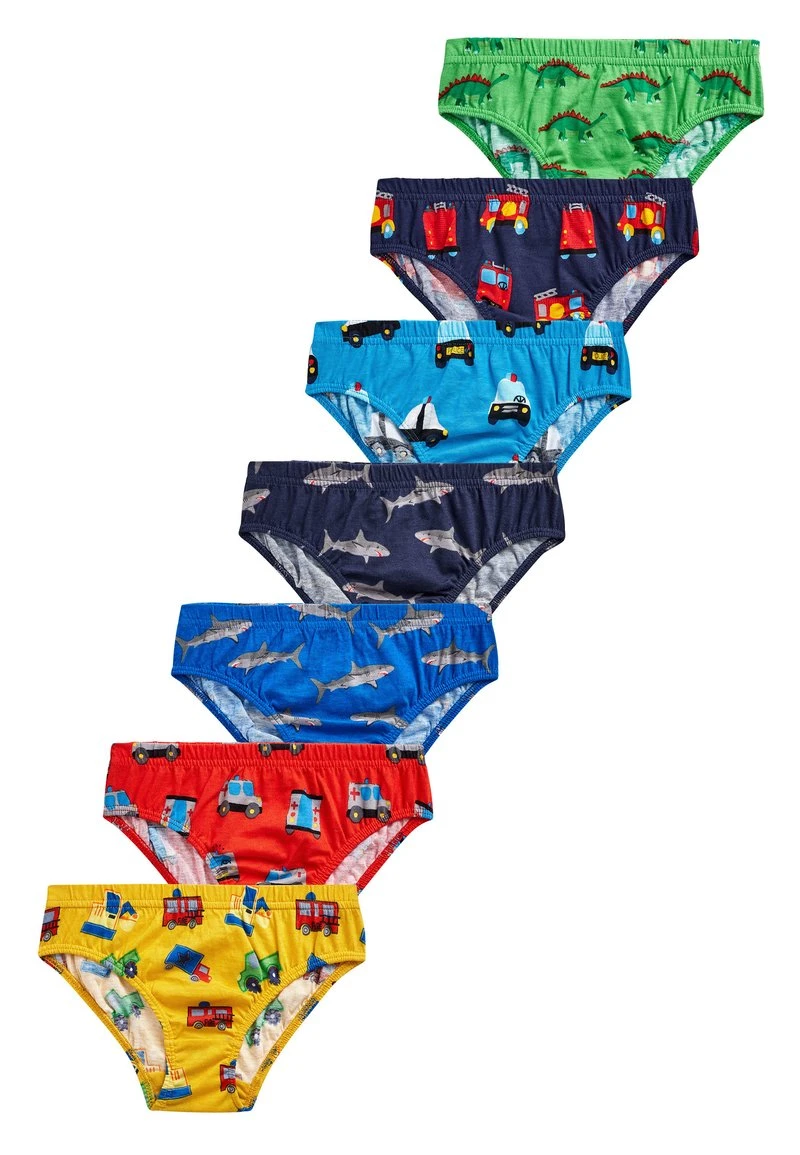 Next Kinder MULTI 7 PACK NURSERY PRINT BRIEFS (1.5-10YRS) - Slip - Blue 1 Next Kinder MULTI 7 PACK NURSERY PRINT BRIEFS (1.5-10YRS) - Slip - Blue