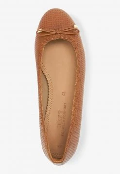Next WEAVE - Klassischer Ballerina - Tan Brown | Damen -Next Verkäufe 2022 525a28791c214ac7ade4273768819ac9