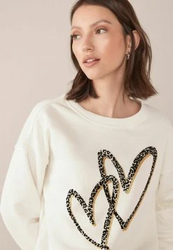 Next Damen GRAPHIC - Sweatshirt - Ecru White Heart 7 Next Damen GRAPHIC - Sweatshirt - Ecru White Heart -Next Verkäufe 2022 525eb1429cb04e7199aa4eec6726efc2