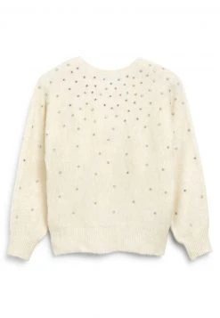 Next Damen SAVANNAH MILLER GEM - Fleecepullover - Off-white -Next Verkäufe 2022 526dcdc89e3449a2a20e7b8e920b427c