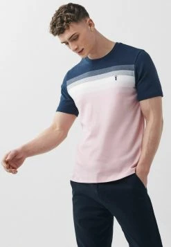 Next Herren REGULAR FIT - T-Shirt Print - Pink