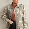 Next Damen SAVANNAH MILLER CAMO - Leichte Jacke - Khaki Green