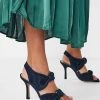 Next Damen SIGNATURE DOUBLE KNOT - Riemensandalette - Dark Blue