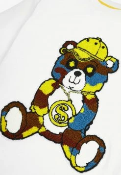 Next Kinder BOUCLE GRAPHIC SHORT SLEEVE - T-Shirt Print - White Bear -Next Verkäufe 2022 53213148543046d1ae08579fb205d77e