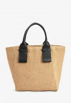 Next Damen Handtasche - Beige Black -Next Verkäufe 2022 5329d2012d354ab1aa52bfa56c1576a7