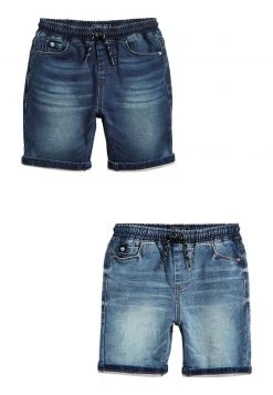 Next 2 PACK - Jeans Shorts - Blue | Kinder