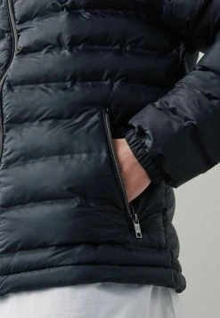 Next Herren SHOWER RESISTANT HEATSEAL HOODED PUFFER - Winterjacke - Black -Next Verkäufe 2022 53ac101a07ea4376b036906dc53502a8