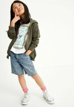 Next Kinder LONG LENGTH - Jeans Shorts - Blue