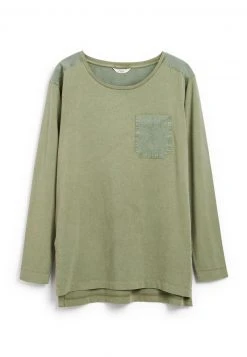 Next Damen WASHED LONG SLEEVE POCKET - Langarmshirt - Khaki -Next Verkäufe 2022 5411b0317ad24fee8eb640efe948c6c9