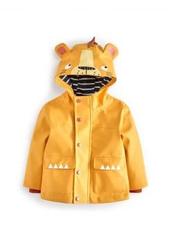 Next Kinder RUBBER EFFECT - Regenjacke / Wasserabweisende Jacke - Yellow Lion