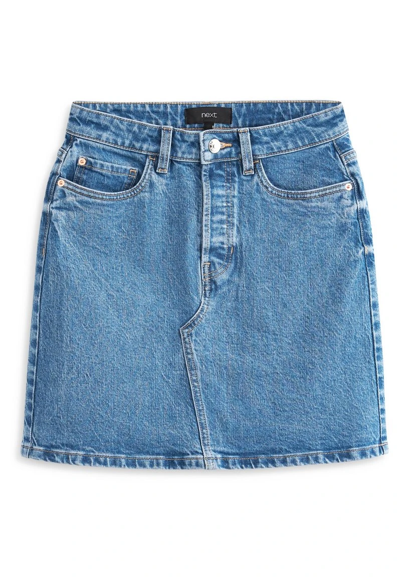 Next Damen A-Linien-Rock - Mid Blue 1 Next Damen A-Linien-Rock - Mid Blue