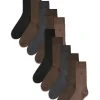 Next Herren 5ER-PACK - Socken - Brown