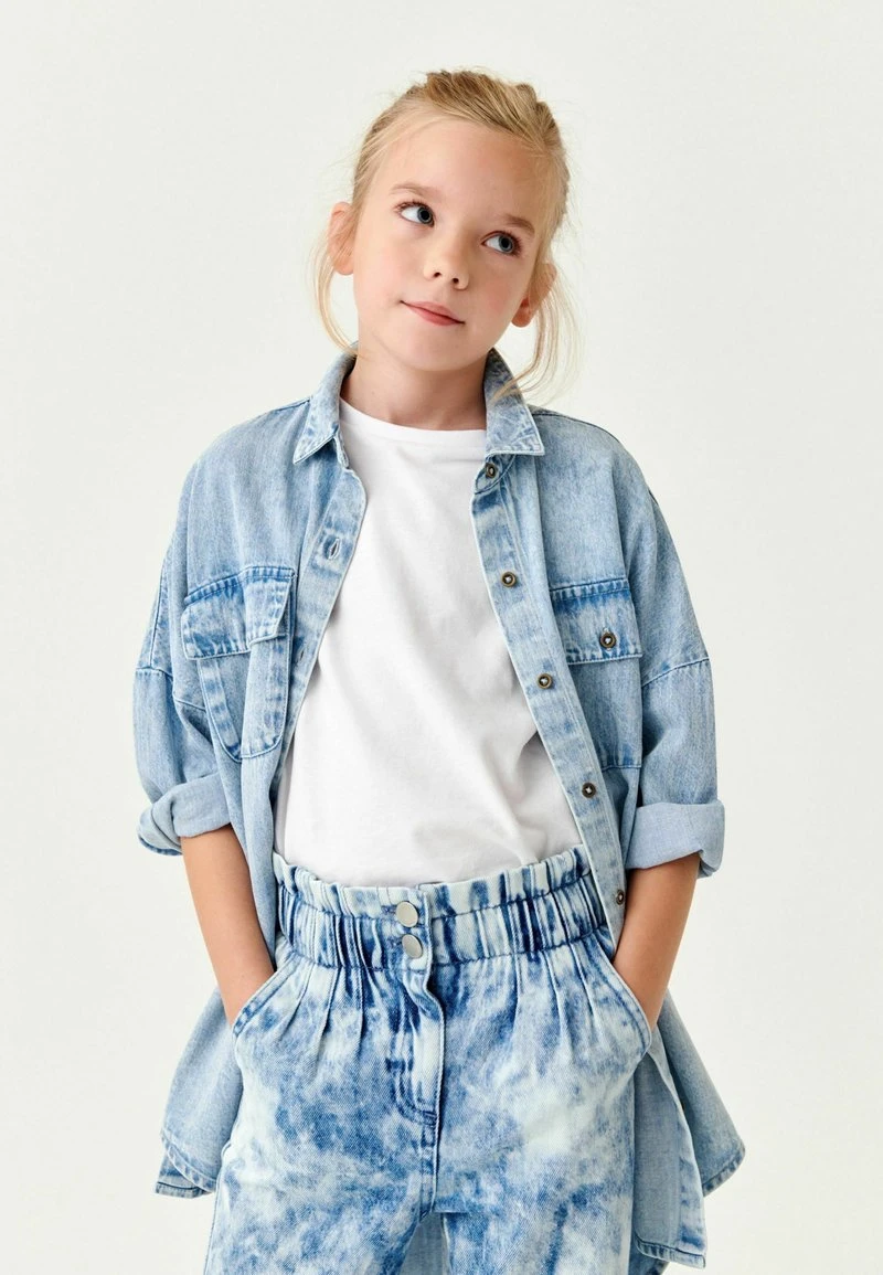 Next Kinder Hemdbluse - Blue Denim 1 Next Kinder Hemdbluse - Blue Denim