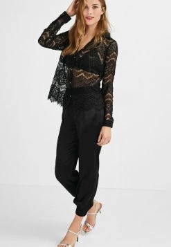 Next Damen Hemdbluse - Black