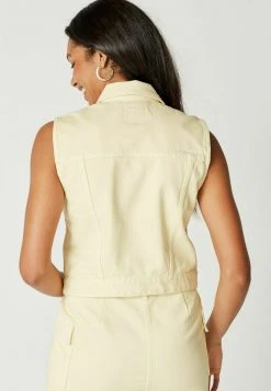 Next SLEEVELESS GILET - Weste - Lemon Yellow | Damen -Next Verkäufe 2022 54ccbd4c509243bc9149adcc8c0683ce