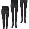 Next Kinder 3 PACK - Strumpfhose - Black