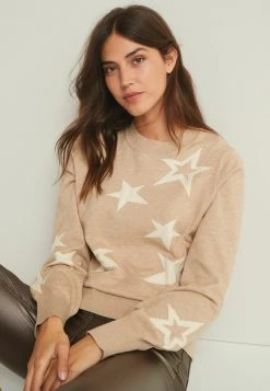 Next Damen STAR - Strickpullover - Light Brown 6 Next Damen STAR - Strickpullover - Light Brown -Next Verkäufe 2022 55470933cb1c4322ab1514c266451ae6
