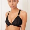 Next Damen ALL OUT STRAPPY - Triangel BH - Black