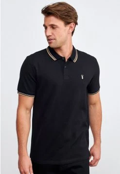 Next Herren TIPPED REGULAR FIT - Poloshirt - Black