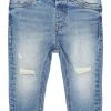 Next Damen Jeans Slim Fit - Bleached Denim