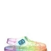 Next Kinder CUSHIONED FOOTBED JELLY - Riemensandalette - Rainbow/red
