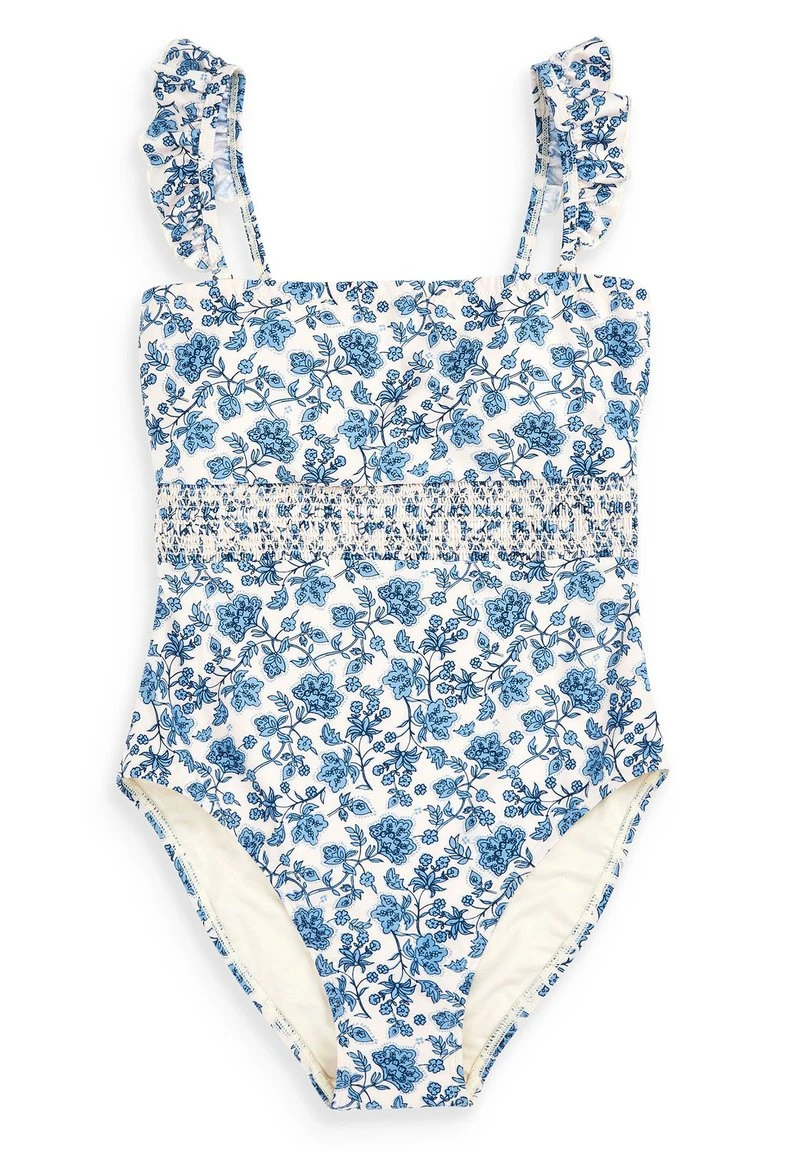 Next Damen RUFFLE - Badeanzug - White 4 Next Damen RUFFLE - Badeanzug - White – Bild 4