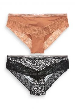 Next Damen 2 PACK - Slip - Black -Next Verkäufe 2022 55faf354448943669e742c2f598e0d5d