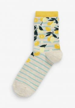Next Damen LEMON STRIPE 5 PACK - Socken - Teal -Next Verkäufe 2022 5629e79f6c5d41bcb3800c4c8f63b65c