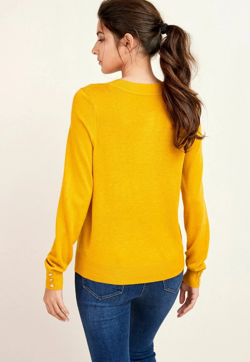 Next Damen Strickpullover - Ochre 3 Next Damen Strickpullover - Ochre – Bild 3