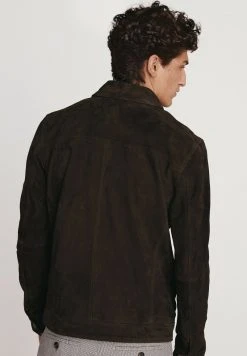 Next Herren Lederjacke - Brown -Next Verkäufe 2022 56357a63d2184cc49f99423f33466423