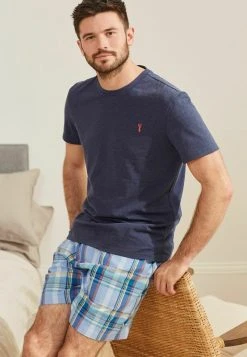 Next Herren SET - Nachtwäsche Set - Navy Blue Check -Next Verkäufe 2022 563bfad1b2c34c6eb8e0ad508b7784b2