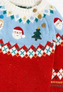 Next Kinder CHRISTMAS YOKE - Strickpullover - Red -Next Verkäufe 2022 565ec684eab54b85b8ddc9b4017d6cf4