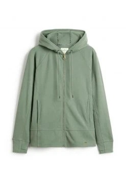 Next Damen SOFT ZIP THROUGH - Fleecejacke - Khaki Green