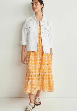 Next Damen OVERSIZED - Jeansjacke - White