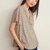 Next Damen VOLUME SHORT SLEEVE TOP - Bluse - Pink