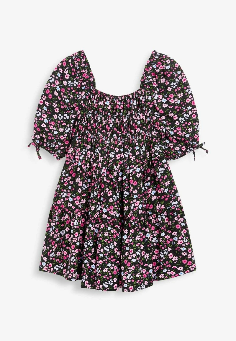 Next Kinder PRINTED SHIRRED - Freizeitkleid - Black Ditsy 5 Next Kinder PRINTED SHIRRED - Freizeitkleid - Black Ditsy – Bild 5