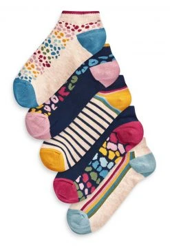 Next Damen RAINBOW ANIMAL STRIPE 5 PACK - Socken - Blue
