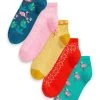 Next Damen FLAMINGO PATTERN 5 PACK - Socken - Blue Pink