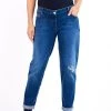 Next Damen BOYFRIEND - Jeans Relaxed Fit - Dark-blue Denim
