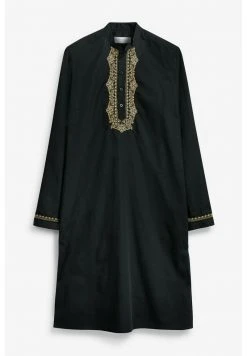 Next Herren EMBROIDERED LONG LENGTH KURTA - Hemd - Black -Next Verkäufe 2022 5716f227fd88493c88ffab54f33eb9d8