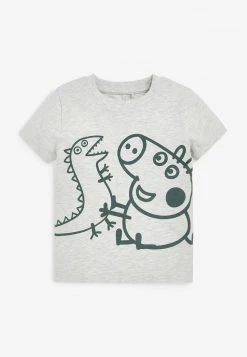 Next Kinder 2 PACK PEPPA PIG SHORT SLEEVE - T-Shirt Print - Grey -Next Verkäufe 2022 575b59995af54dae9c178a65b60a4afa