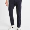 Next Herren Chino - Navy Blue Elasticated Waist