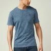 Next 3 PACK - T-Shirt Basic - Acid Wash | Herren