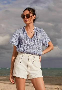 Next Jeans Shorts - White | Damen